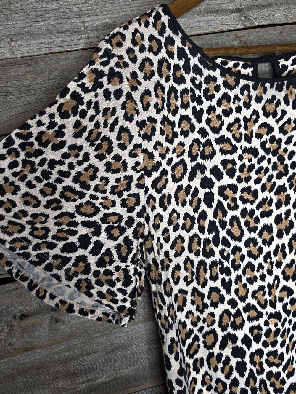 Kate Spade Leopard Mini Tshirt Dress
